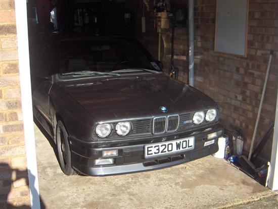 Car in garage