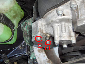 exhaust vanos bolts