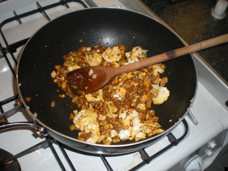 with cauliflower with cauliflower