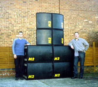 Neil, Ben, and 8 M2 boxes