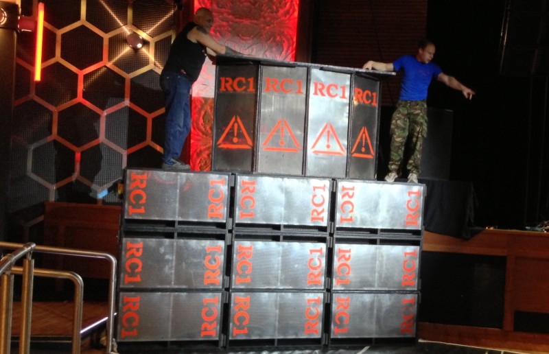 Jon on a 13 box RC1 stack